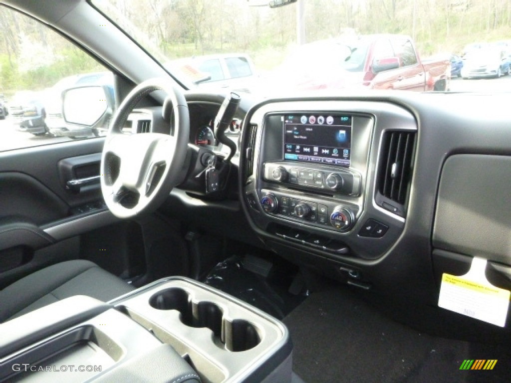 2017 Silverado 1500 LT Double Cab 4x4 - Deep Ocean Blue Metallic / Jet Black photo #11