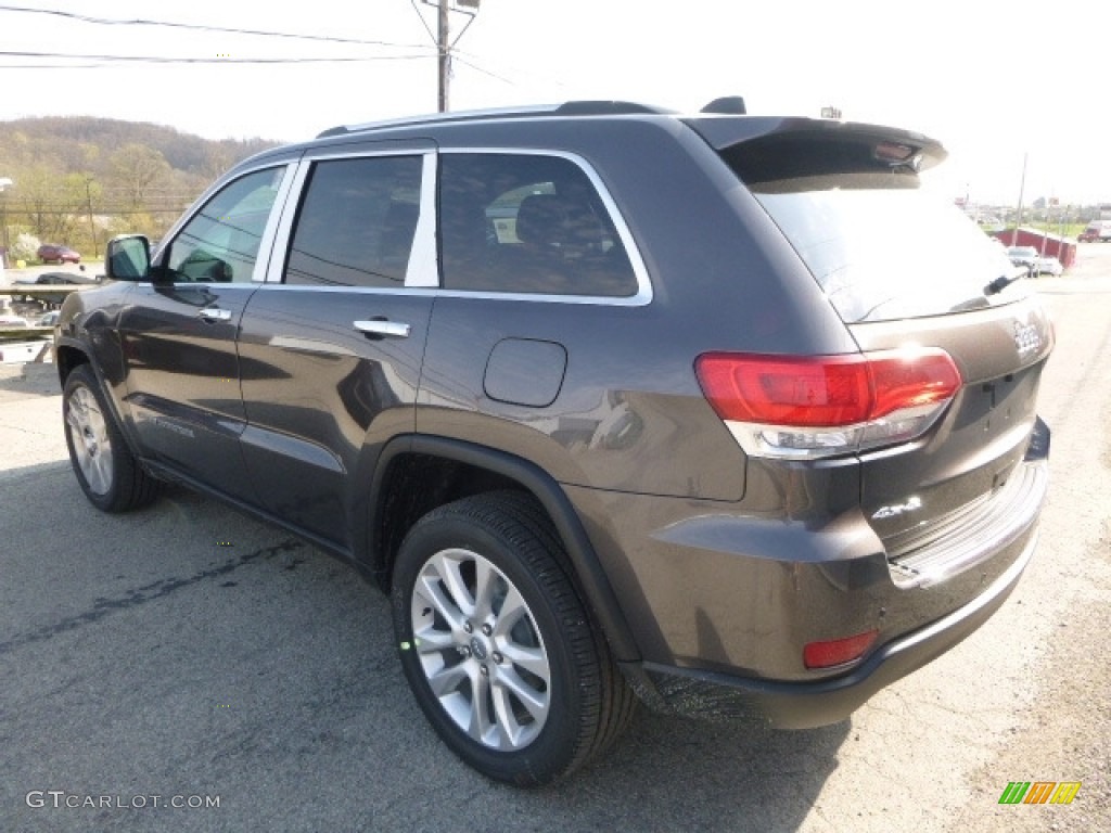 2017 Grand Cherokee Limited 4x4 - Granite Crystal Metallic / Black photo #3