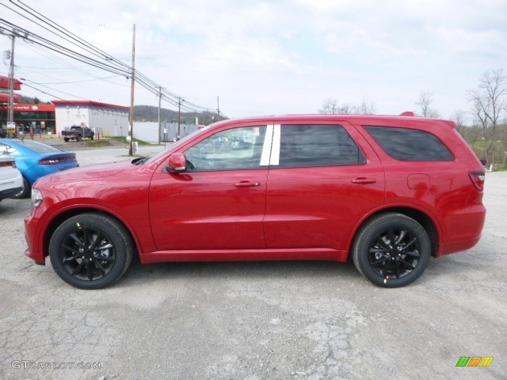 2017 Durango R/T AWD - Redline / Black/Red photo #3
