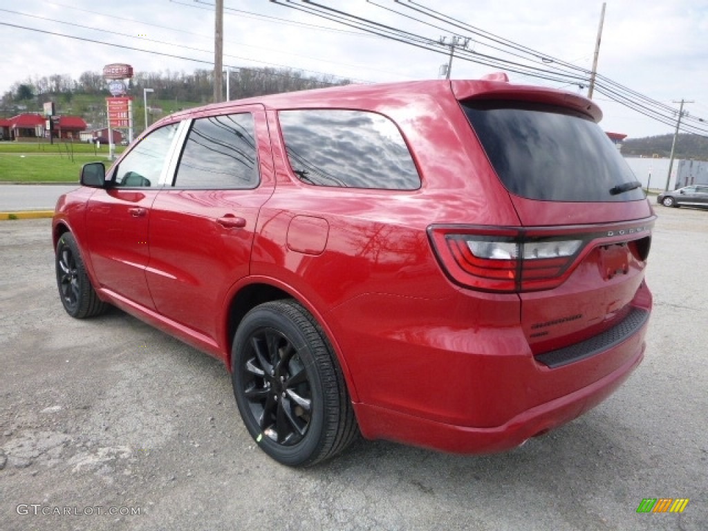 2017 Durango R/T AWD - Redline / Black/Red photo #4