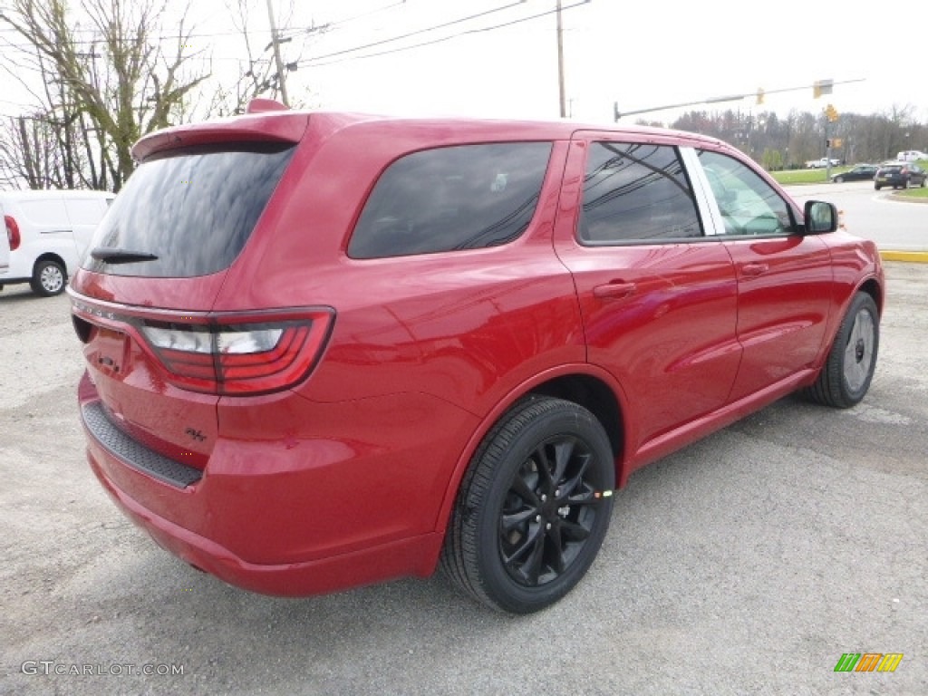 2017 Durango R/T AWD - Redline / Black/Red photo #6