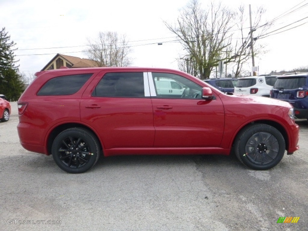 2017 Durango R/T AWD - Redline / Black/Red photo #7