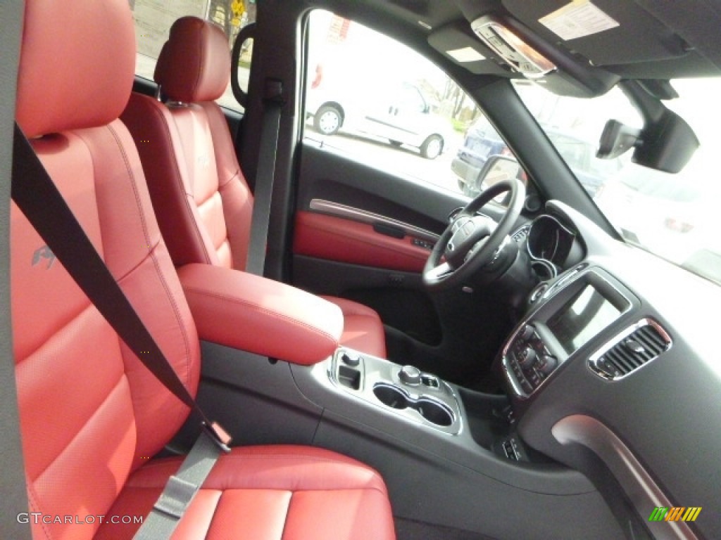 2017 Durango R/T AWD - Redline / Black/Red photo #8