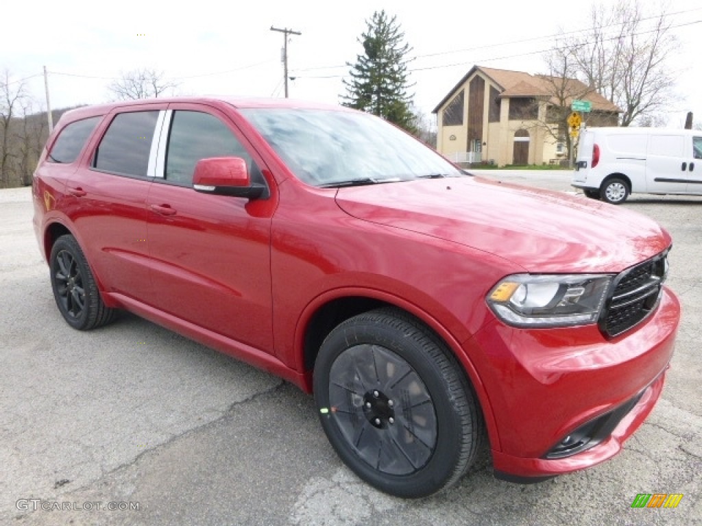 2017 Durango R/T AWD - Redline / Black/Red photo #11