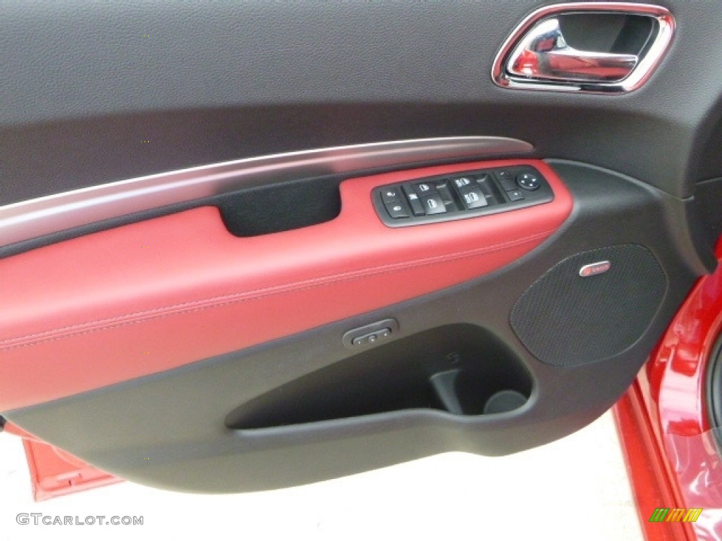 2017 Durango R/T AWD - Redline / Black/Red photo #14