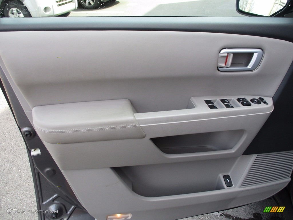 2015 Pilot EX-L 4WD - Modern Steel Metallic / Gray photo #10