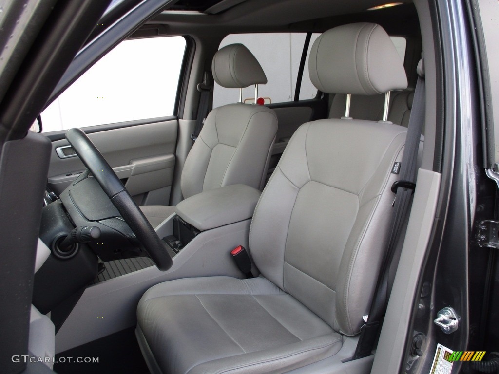 2015 Pilot EX-L 4WD - Modern Steel Metallic / Gray photo #12