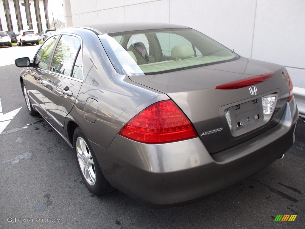 2007 Accord EX Sedan - Carbon Bronze Pearl / Ivory photo #4