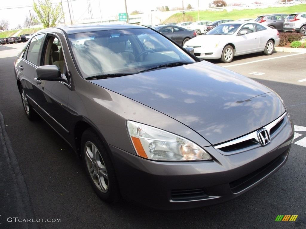 2007 Accord EX Sedan - Carbon Bronze Pearl / Ivory photo #7