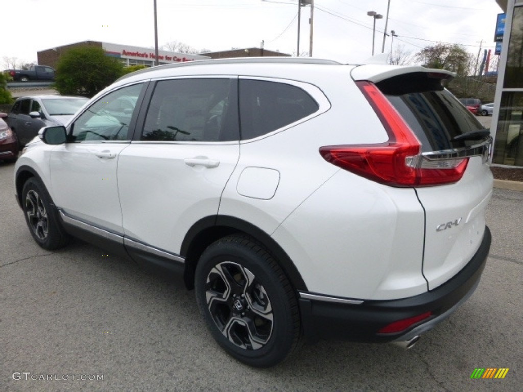 2017 CR-V Touring AWD - White Diamond Pearl / Ivory photo #2