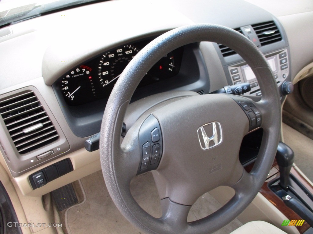 2007 Accord EX Sedan - Carbon Bronze Pearl / Ivory photo #14