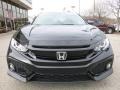 Crystal Black Pearl - Civic EX Hatchback Photo No. 6