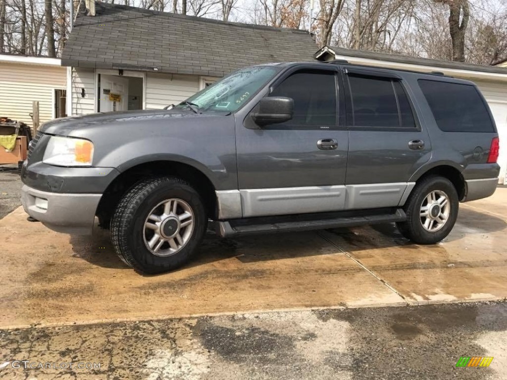 2003 Expedition XLT 4x4 - Dark Shadow Grey Metallic / Flint Grey photo #2