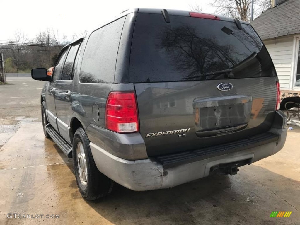2003 Expedition XLT 4x4 - Dark Shadow Grey Metallic / Flint Grey photo #5