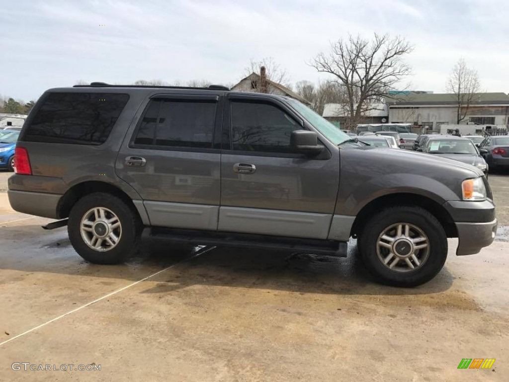 2003 Expedition XLT 4x4 - Dark Shadow Grey Metallic / Flint Grey photo #8