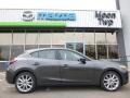 Machine Gray Metallic 2017 Mazda MAZDA3 Touring 5 Door