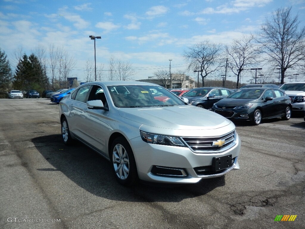 2017 Impala LT - Silver Ice Metallic / Jet Black photo #3