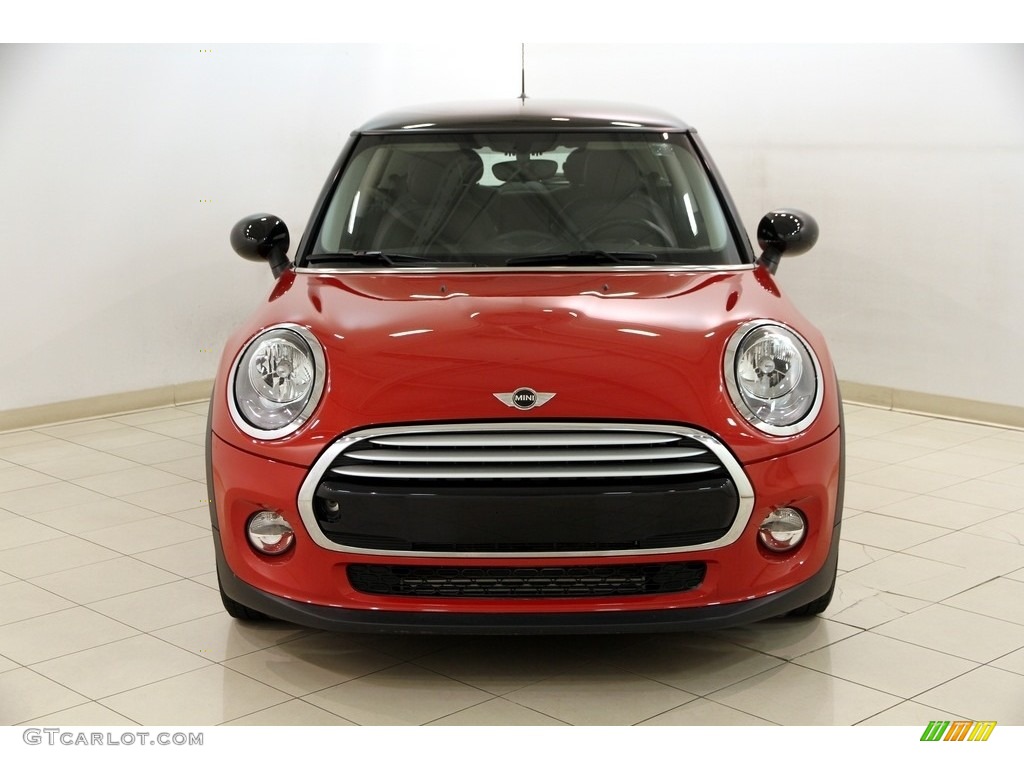 2014 Cooper Hardtop - Blazing Red Metallic / Carbon Black photo #2