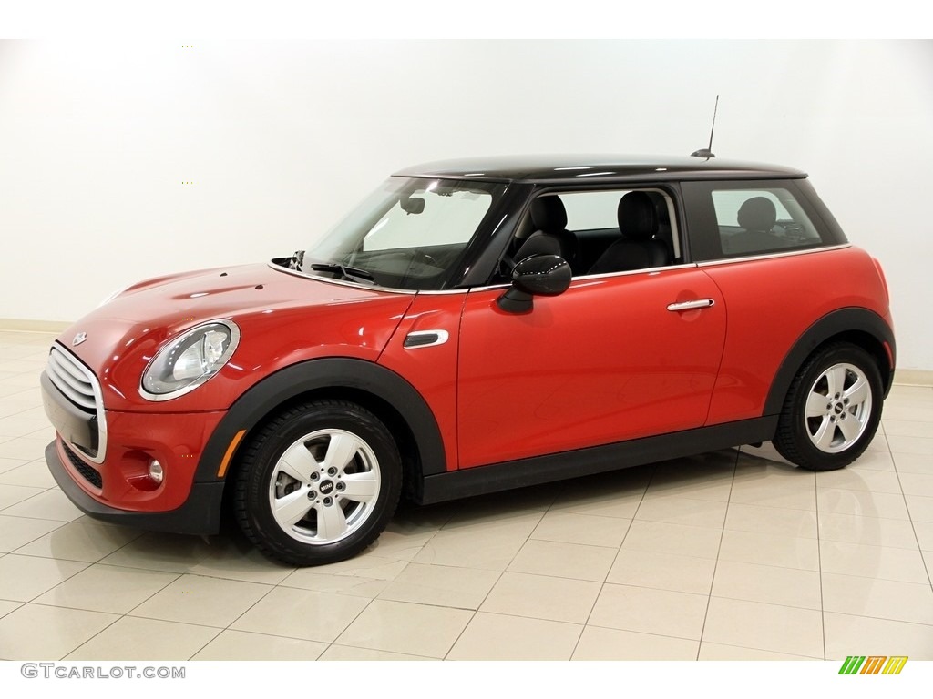 2014 Cooper Hardtop - Blazing Red Metallic / Carbon Black photo #3