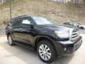 Black 2017 Toyota Sequoia Limited 4x4