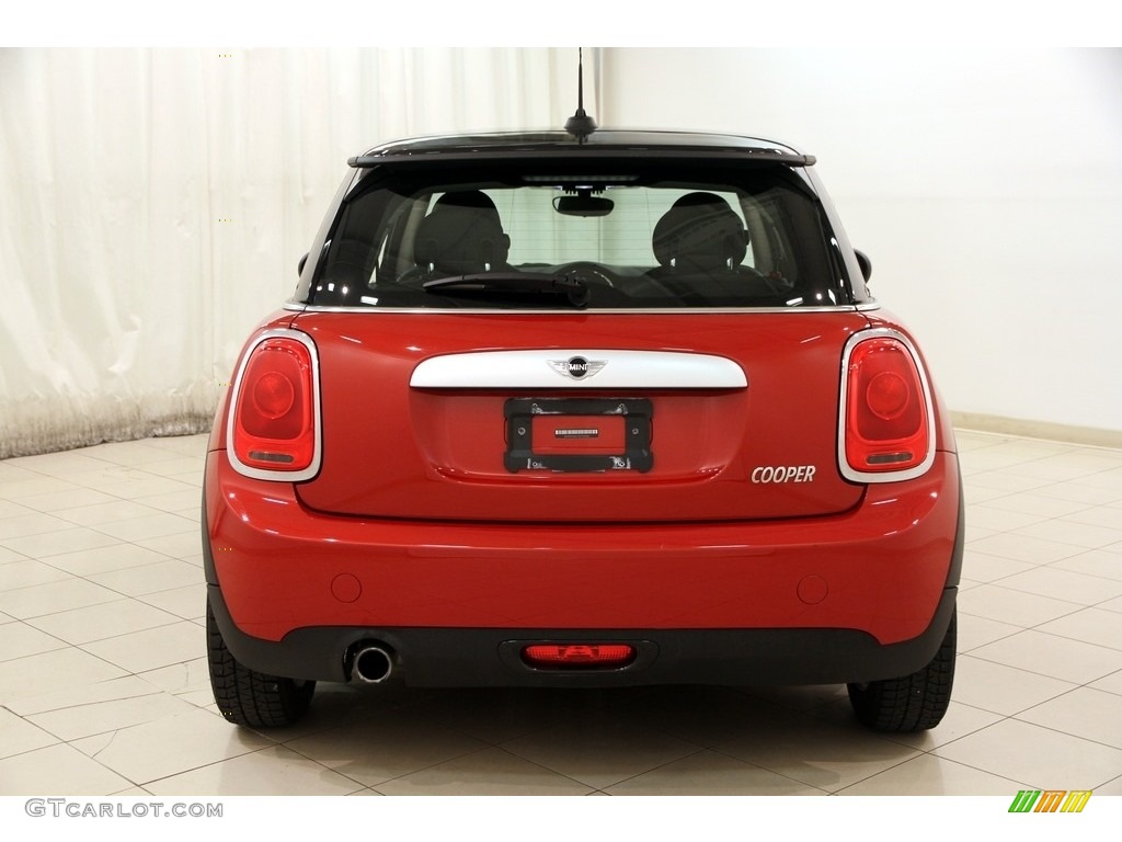 2014 Cooper Hardtop - Blazing Red Metallic / Carbon Black photo #15