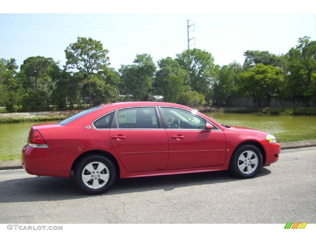 2009 Impala LT - Victory Red / Ebony photo #1