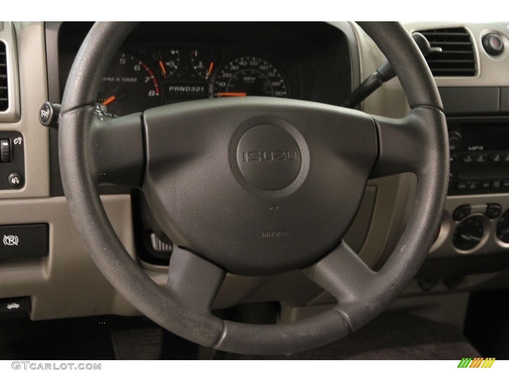 2007 Isuzu i-Series Truck i-290 S Extended Cab Medium Pewter Steering Wheel Photo #119906854