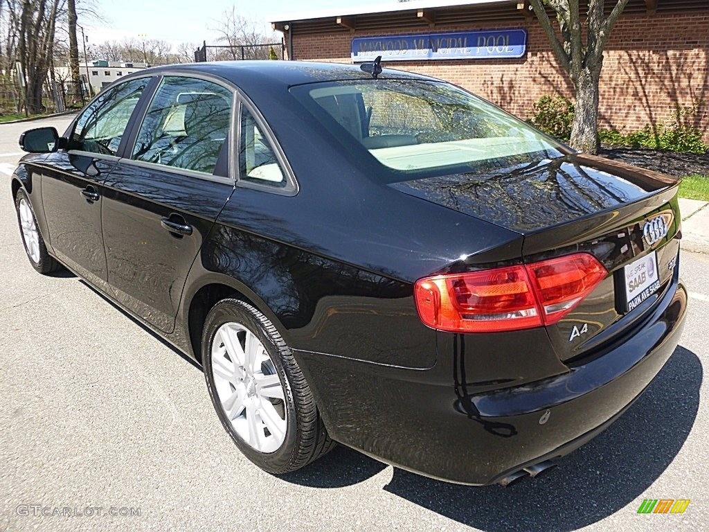 2010 A4 2.0T quattro Sedan - Brilliant Black / Beige photo #3
