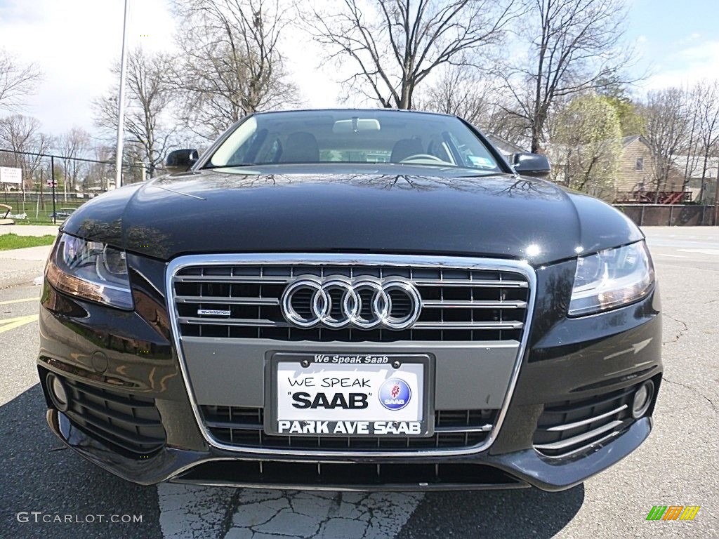 2010 A4 2.0T quattro Sedan - Brilliant Black / Beige photo #9