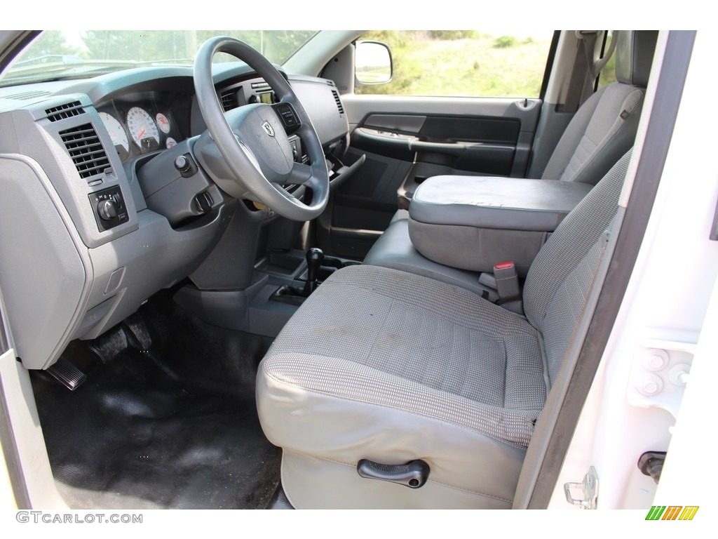 Medium Slate Gray Interior 2009 Dodge Ram 2500 ST Quad Cab 4x4 Photo #119908882