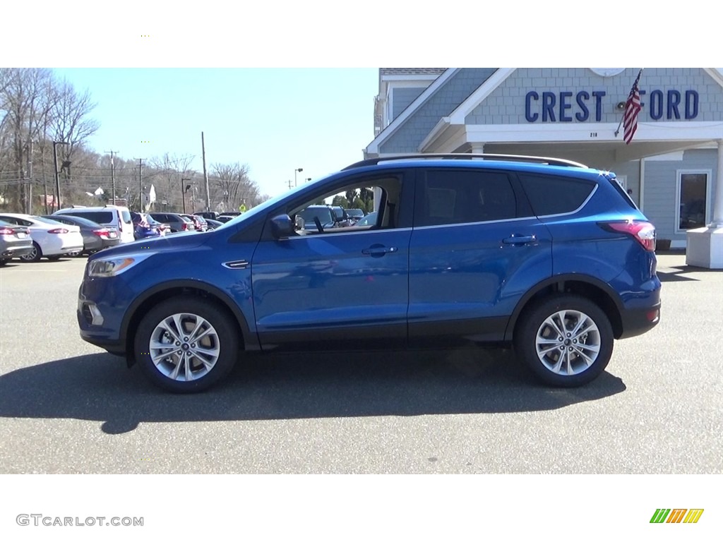 2017 Escape SE 4WD - Lightning Blue / Charcoal Black photo #4