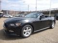 2017 Shadow Black Ford Mustang V6 Convertible  photo #6