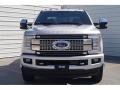 2017 Ingot Silver Ford F350 Super Duty Platinum Crew Cab 4x4  photo #2