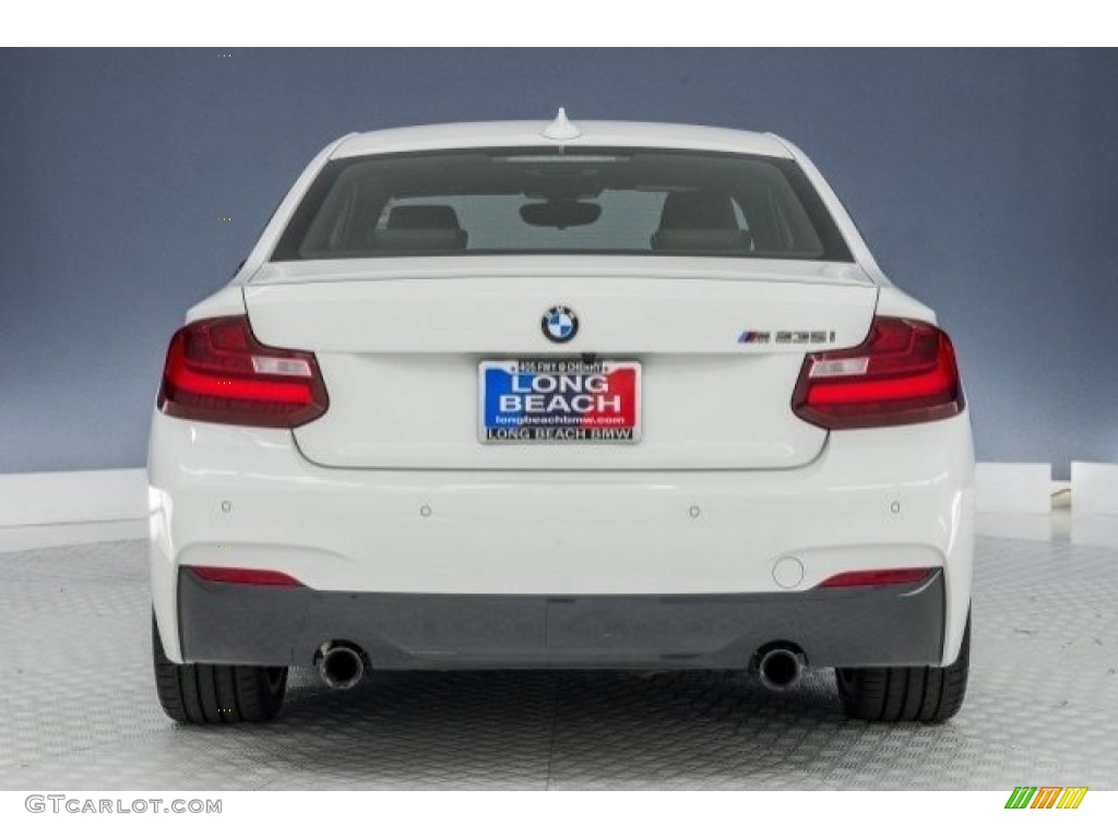 2014 M235i Coupe - Alpine White / Black photo #3