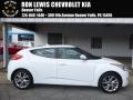 2017 Century White Hyundai Veloster   photo #1