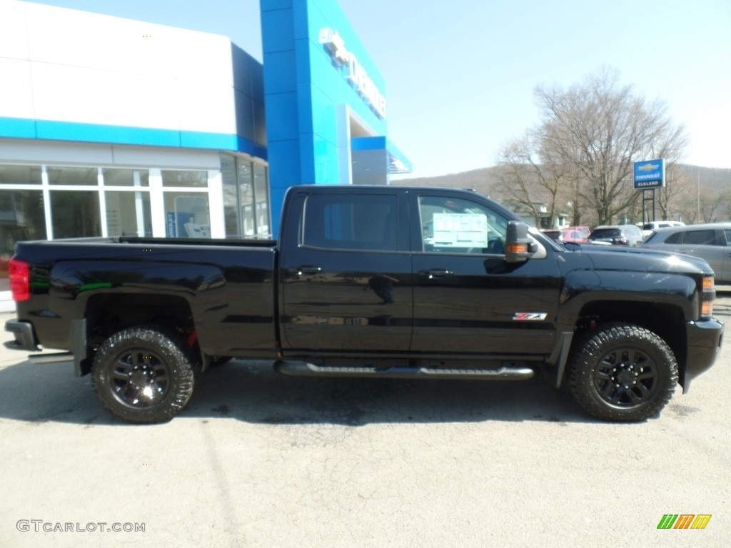 2017 Silverado 2500HD LT Crew Cab 4x4 - Black / Jet Black photo #4