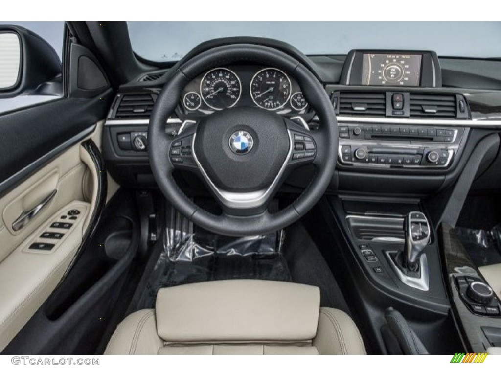2014 4 Series 428i Convertible - Liquid Blue Metallic / Venetian Beige photo #4