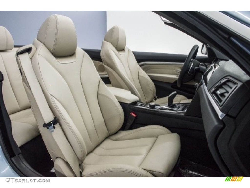 2014 4 Series 428i Convertible - Liquid Blue Metallic / Venetian Beige photo #6