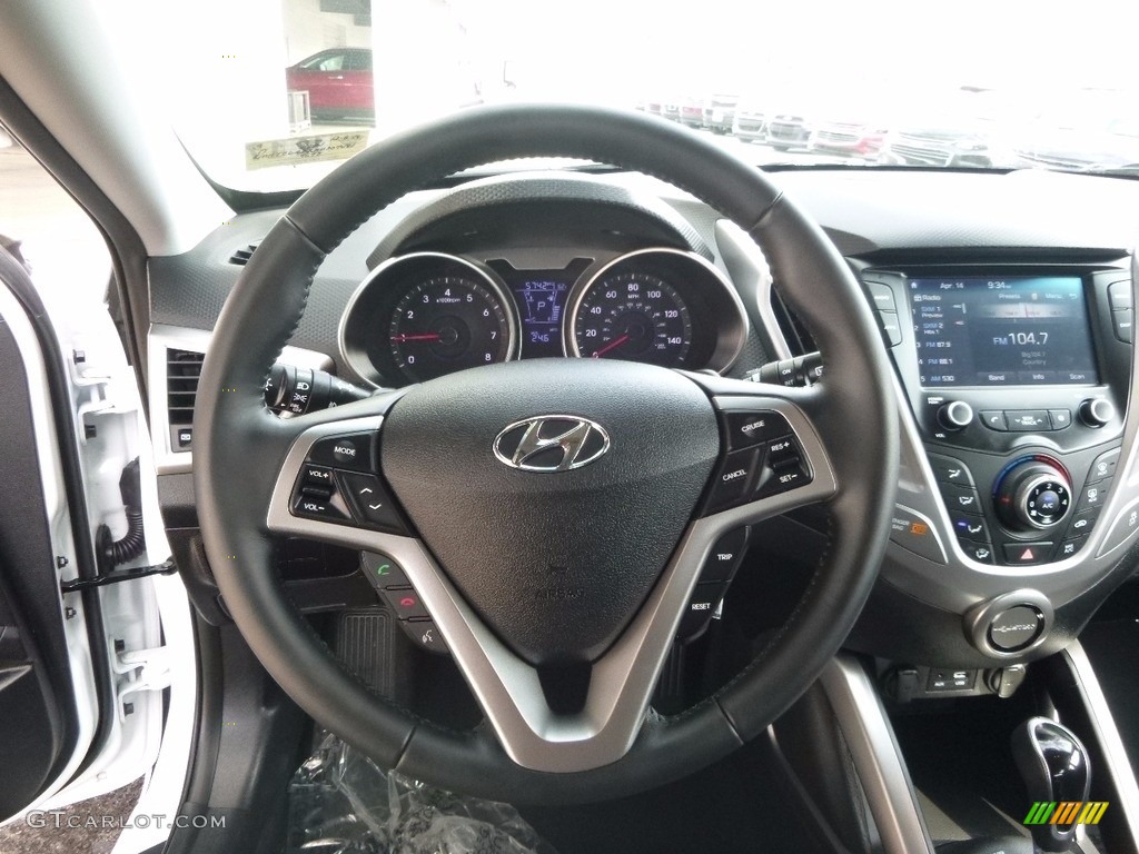 2017 Hyundai Veloster Standard Veloster Model Steering Wheel Photos