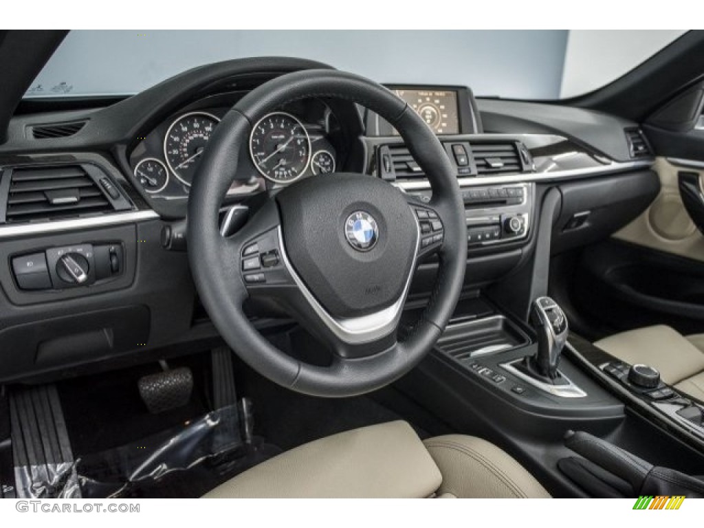 2014 4 Series 428i Convertible - Liquid Blue Metallic / Venetian Beige photo #15