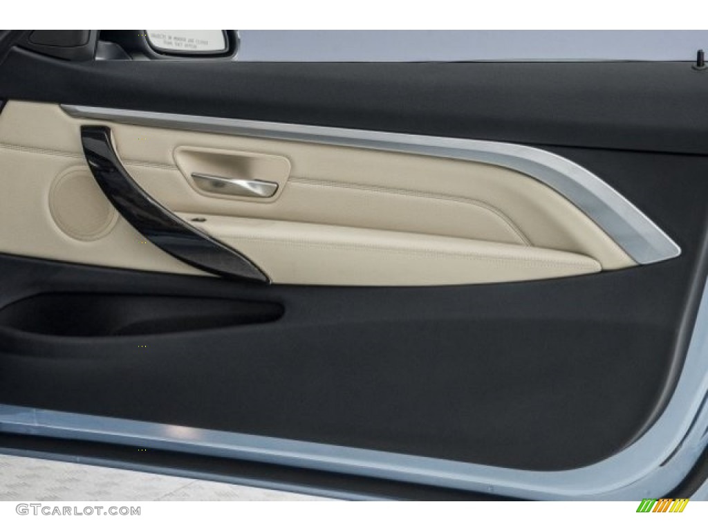 2014 4 Series 428i Convertible - Liquid Blue Metallic / Venetian Beige photo #21