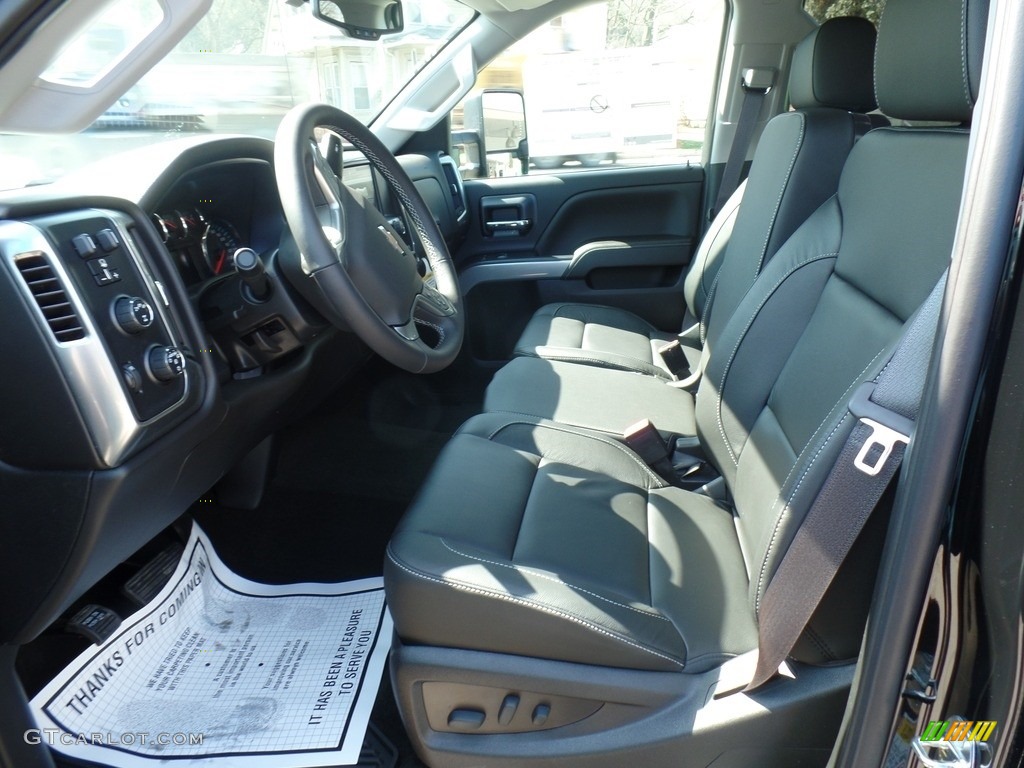 2017 Silverado 2500HD LT Crew Cab 4x4 - Black / Jet Black photo #20