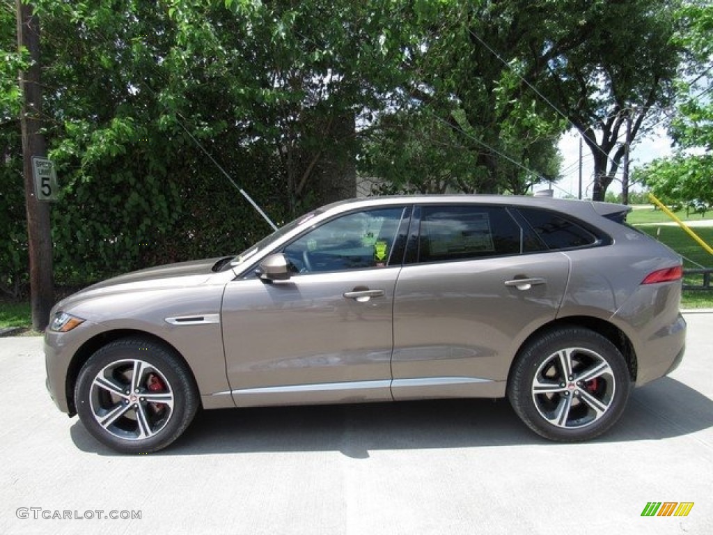 Quartzite 2017 Jaguar F-PACE 35t AWD S Exterior Photo #119912101