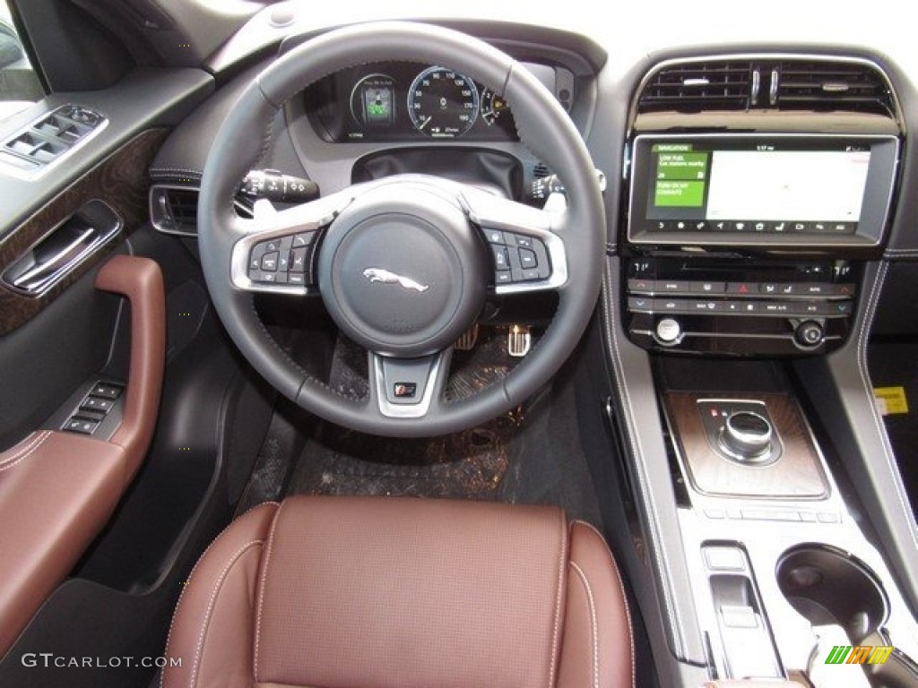 2017 Jaguar F-PACE 35t AWD S Controls Photo #119912149