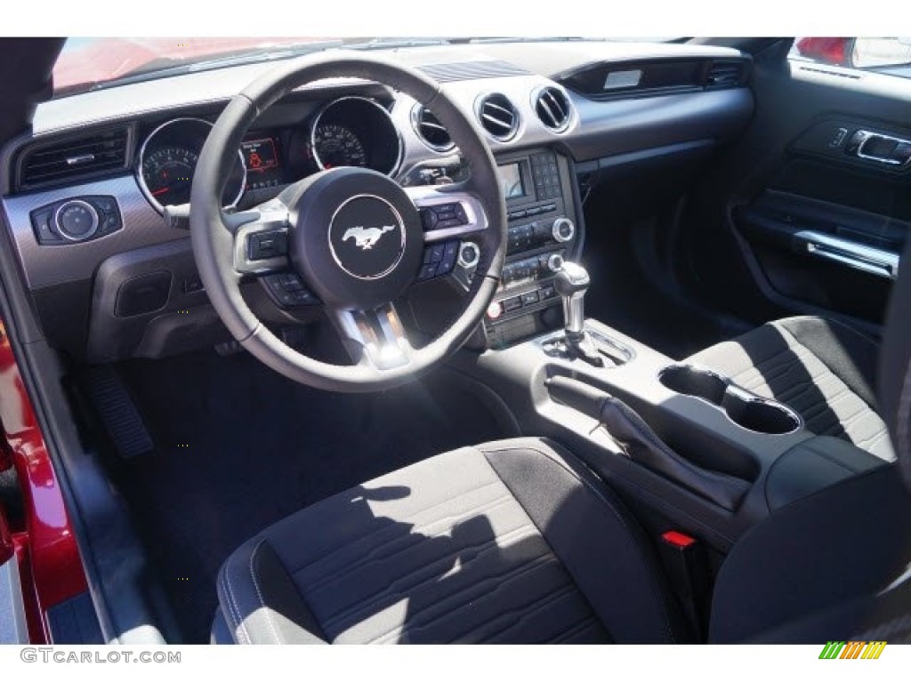 2017 Mustang Ecoboost Coupe - Ruby Red / Ebony photo #7