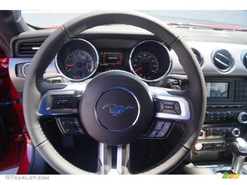 2017 Mustang Ecoboost Coupe - Ruby Red / Ebony photo #11