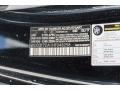 040: Black 2017 Mercedes-Benz SL 550 Roadster Color Code