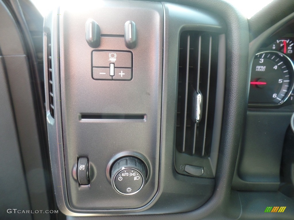 2017 Silverado 2500HD Work Truck Double Cab 4x4 - Black / Dark Ash/Jet Black photo #24