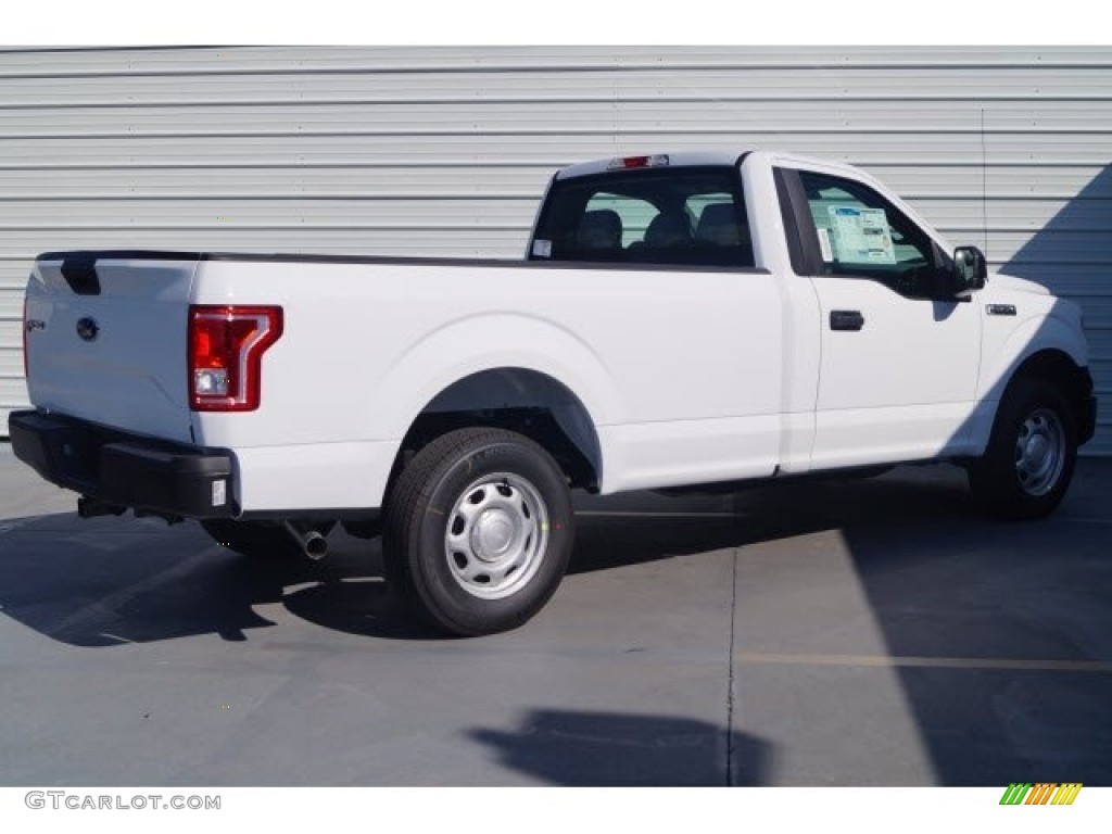 2017 F150 XL Regular Cab - Oxford White / Earth Gray photo #6