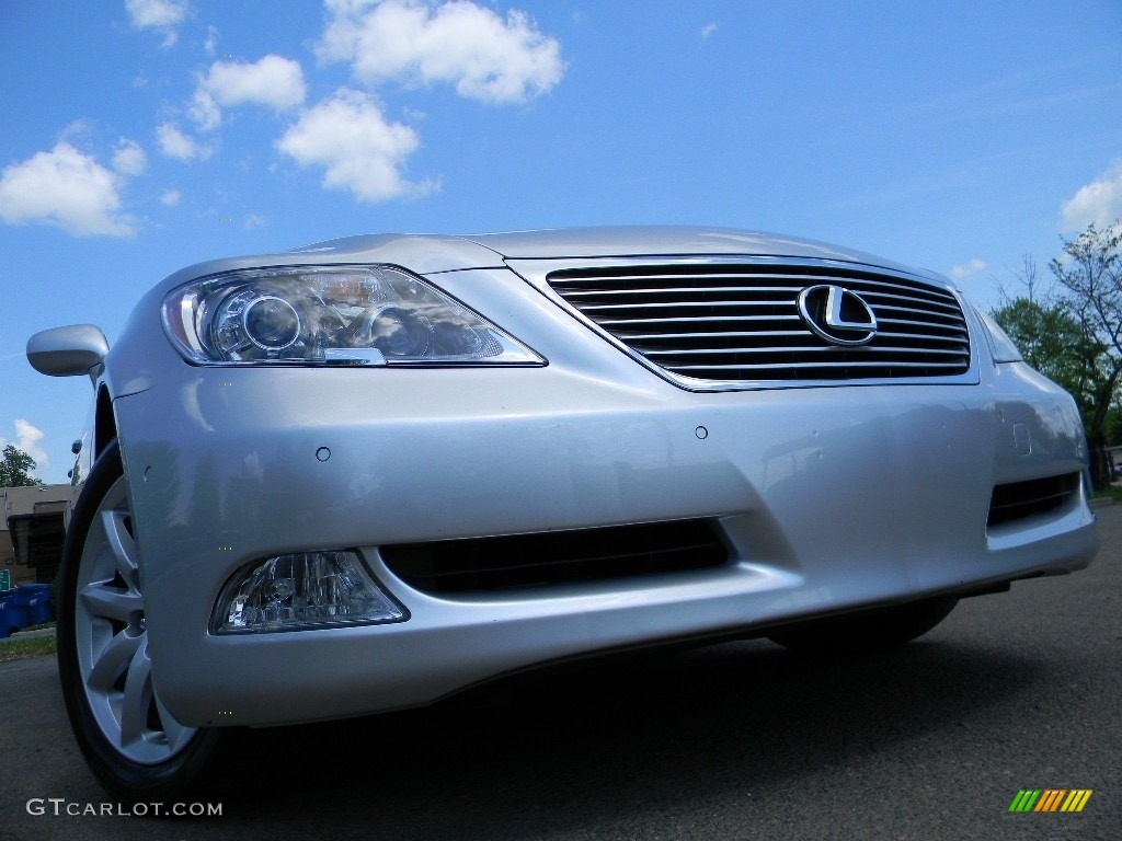 2008 LS 460 - Mercury Silver Metallic / Light Gray photo #1